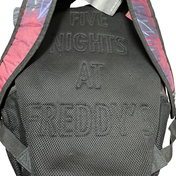 Five Nights At Freddy's Backpack LARGE FOXY FOX Pirate Face School Book Bag NEW - Picture 6 of 13